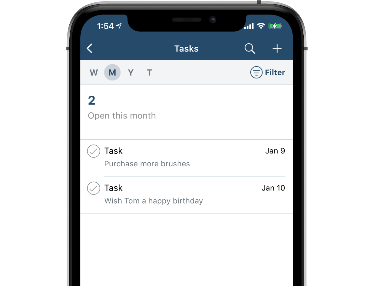 Tasks